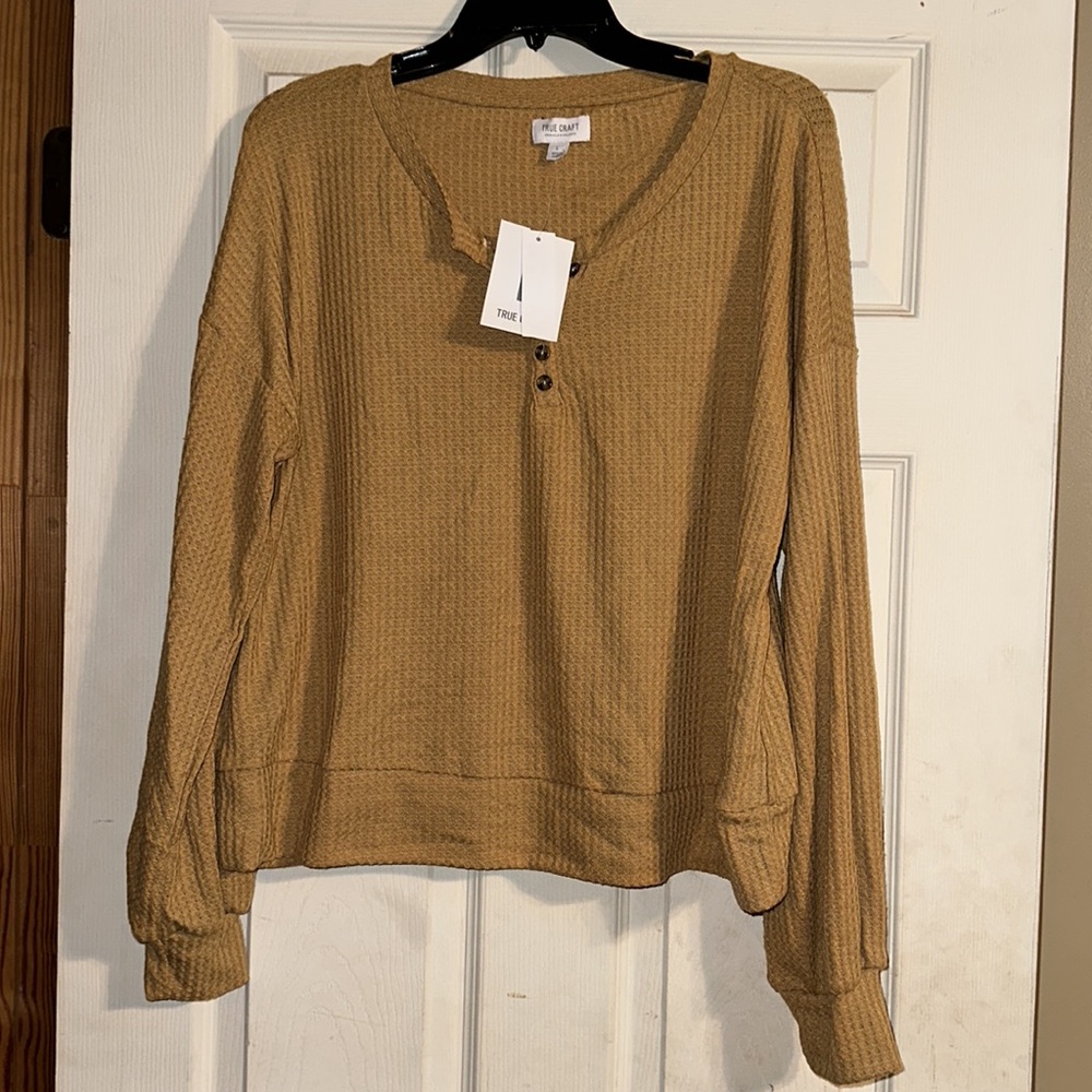 True Craft Long Sleeve Shirt Size Large